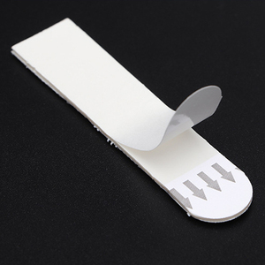 12 Paires de Sangles Auto-agrippantes Blanches pour Accrocher les Tableaux, Sans Dommage, Bandes Velcro Robustes, Bandes Adhésives Auto-agrippantes - Product Image 2