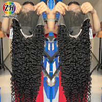 Perruque en cheveux humains bouclés birmans, vente en gros de perruques frontales en dentelle HD 13x6 en cheveux humains vierges bruts, fournisseur de perruques bouclées crépues birmans