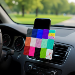 Double Sided Suction <b>Cup</b> Phone Holder 12x12cm Strong Grip For Mobile Devices - Product Image 3