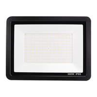 Projecteur LED extérieur en aluminium moulé sous pression, IP65, ultra fin, réflecteur LED 50W 100W 150W 200W 300W