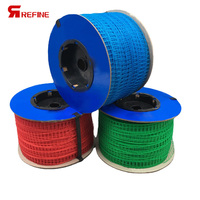 Rouleau d'agrafes en plastique de précision pour les usines de vêtements à fort volume de production nécessitant une largeur de 15 mm et conformité TPU