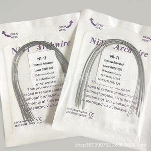 Alambre de Ortodoncia NiTi Ovalado Activado Térmicamente 0.012 Superior e Inferior, Paquete de 10 Unidades - Product Image 2