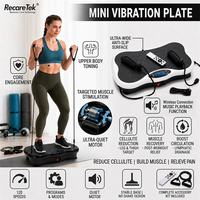 Fitnessgeräte zum Abnehmen und zur Bauchfettreduktion Vibrationsplatte Fitnessausrüstung Beintraining zu Hause Plattform-Therapiegerät-Set