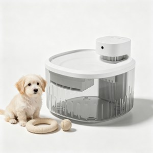 OEM Custom Food Grade Pet Water Feeder Detachable Filter Ultra Silent Indoor Drinking Fountain - Product Image 1
