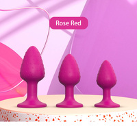 Plug anal en silicone lumineux, stimulateur anal pour couples, jouet sexuel pour adultes imperméable, outil de massage de la prostate