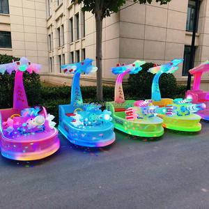 Centro comercial Business Rent Out Kids Bumper Car con luz LED de colores Certificado CE Fabricante Producción Atracciones Paseos - Product Image 4
