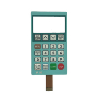 Panel de Botones con Teclado de Membrana y Superposición Gráfica Impresa en Serigrafía, Certificado ISO9001, Tecnología Personalizada Chuangerli MK-01