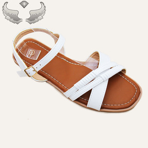 Sandales plates pour femmes, style plage, tendance été, confortables, à brides croisées, résistantes à l'usure, pour l'extérieur - Product Image 2