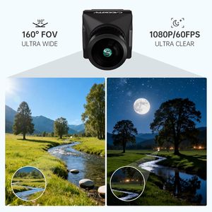 ชุด Walksnail Avatar HD Pro รุ่นเสาอากาศคู่ พร้อมหน่วยความจำในตัว 32G มุมมองภาพ 4K FOV160 ระยะ 4 กม. สำหรับโดรน FPV - Product Image 5