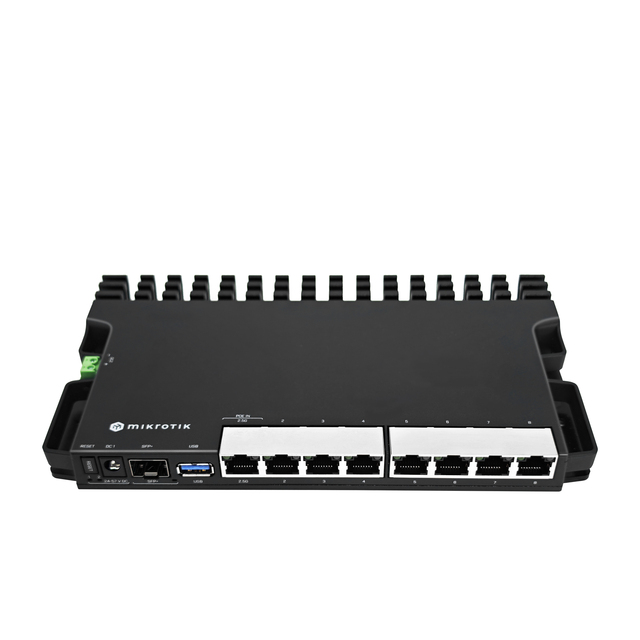 Mikrotik RB5009UG+S+IN Enterprise Router Smart Home Enterprise Router with POE 802.3bt Gigabit Ethernet Ports