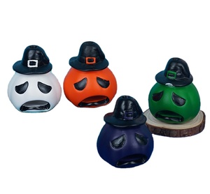 Cadeau d'Halloween Sifflet inspiré de la culture aztèque Fantôme Citrouille Hurlant Ocarina Nouvel accessoire d'instrument de musique - Product Image 1