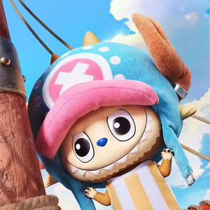Tienda oficial the MONSTERS MEGA LABUBU 400% Tony Chopper One Pieces Figures P0PMART Blind Box - Product Image 3