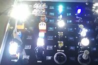 Caja de prueba de luz LED para coche, multifunción, 12V, venta de fábrica