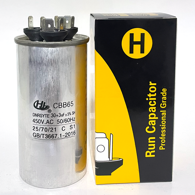 NEW CAPACITOR CBB65 30+3uf 30+2uf 30+4uf 50uf MOTOR AIR CONDITIONING CAPACITOR