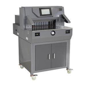 Kızılötesi koruma dokunmatik operasyon ile 500V9 elektrik kağıt kesme makinesi 500mm otomatik <span class=keywords><strong>Program</strong></span> kağıt kesici - Product Image 2