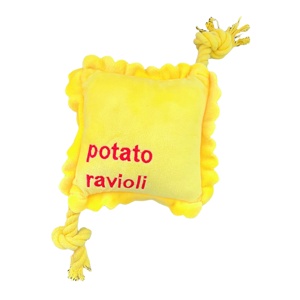 Özel peluş köpek oyuncak kahve fincanı kek çörek tasarım ker ker ile - Product Image 2