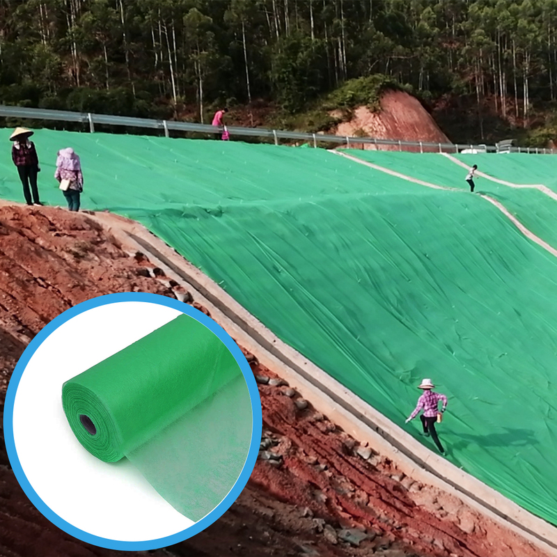Green Geotextile Slope Non Woven Fabric