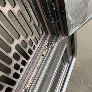 スチール製セキュリティドアファッションデザイン - Product Image 4