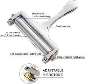 Wire Cheese Slicer Cheese Slicer Cutter Stainless Steel Cheese Slicer - Product Image 4
