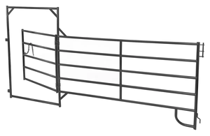 Metallzäune für Pferdehof mit Feuerverzinktem Rahmen, 1,5m Höhe, Wartungsarm für Landwirtschaft und Viehzucht - Product Image 4