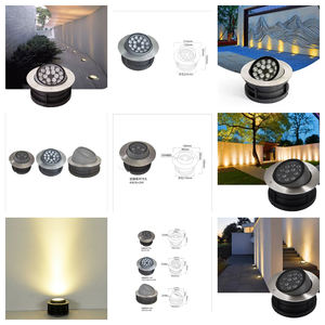 48w rgb IP67 के नेतृत्व वाली मंजिल प्रकाश नई स्टेनलेस स्टील बॉडी रेज्ड गार्डन लैंप बाहरी उपयोग के लिए - Product Image 2