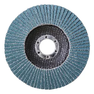 4'' 4.5'' 5'' 7'' Zirconia Flap Disc Mop Disc for Stainless Steel grinding sanding