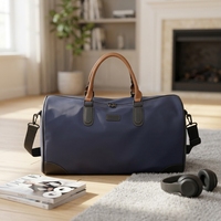 Sac de voyage en nylon personnalisé avec logo, coins renforcés, sangle réglable et grande capacité pour les voyages