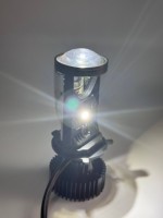 Y6 H4 Mini projecteur LED phare pour voiture lumière lampe Led ampoule lentille universelle Canbus étanche 12V système d'éclairage automatique