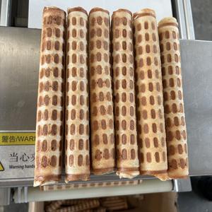 Заводская поставка, машина для производства яичных рулетов, русская машина для изготовления рулетов, регулируемый размер, толщина вафель, машина для печенья - Product Image 6