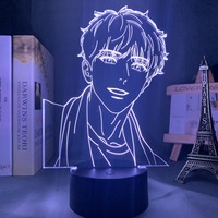 Lámpara de Noche con Ilusión 3D, Luz Nocturna con Diseño de Niño Amoroso para Decoración de Dormitorio Infantil, Lámpara LED de Mesa 3D, Regalo, Dropshipping