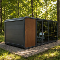 Cabane Apple avec vitrage panoramique pour retraites panoramiques, resorts de glamping et hébergements haut de gamme pour invités