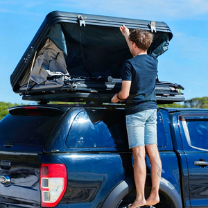 Roof Tent Customizable Car Rooftop Tent Uv Protection Offroad 4-Season Roof Top Tent Hard Shell Dachzelte Vehicle With Walls - Product Image 2