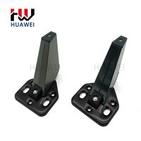 Accessoires de quincaillerie HUAWEI Raccords à usage domestique Revêtement en aluminium Pieds de canapé Pieds de meuble d'armoire de table de bureau en plastique