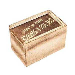 Pop Out caoutchouc araignée peur blague boîte amusant Surprise Gadgets artisanat fait à la main blague jouets en bois tour boîte pour adultes enfants - Product Image 4