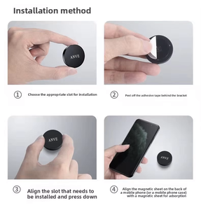 Supporto per telefono con volante magnetico personalizzato in fabbrica supporto per auto girevole stabile supporto per auto - Product Image 4