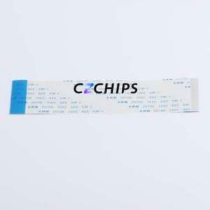 ZX-FFC1.0-F-10048-25P FFC Cable (Flexible Flat Cable) P=1mm Connector 25P 1mm Reverse 10cm - Product Image 1