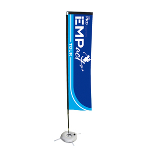 Tùy Chỉnh Thiết Kế Quảng Cáo Polyester Vải Gió Bow Khối Dao Lông <span class=keywords><strong>Teardrop</strong></span> Bãi Biển Cờ Với Sợi Thủy Tinh Cột Cờ Hiển Thị - Product Image 5