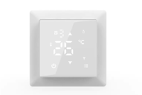 Termostato Inteligente WiFi HY517, Controlador de Temperatura Ambiente Programable, Compatible con Alexa, Google WiFi y Tuya, para Calefacción Eléctrica