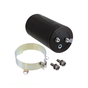 Condensador Original LNU2W562MSEH para Montaje en Chasis, Aluminio, 5600uF, 20%, 450V, con Tornillo - Product Image 1
