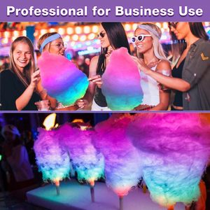 Palitos de Luz LED de Plástico para Algodón de Azúcar, Palitos Luminosos de Colores para Conos de Malvavisco, Recuerdos para Fiestas, Suministros Navideños - Product Image 4
