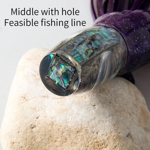 Señuelo de resina para pesca de calamar y pulpo, cebo artificial para pesca en agua salada, trolling en barco, señuelo para pesca en el mar al aire libre - Product Image 3