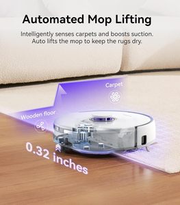 NARWAL Freo X Plus Robot Aspirateur Laveur avec Réservoir de Poussière 7 Semaines, Anti-Emmêlement, Aspiration 7800Pa, Nettoyage au Sol, Évitement Triple Laser LiDAR - Product Image 6