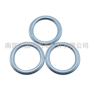 Oil Drain <b>Plug</b> Gasket For Volkswagen Audi Skoda EA211 EA888 OE 138157 Copper Aluminum Composite Mat - Product Image 1