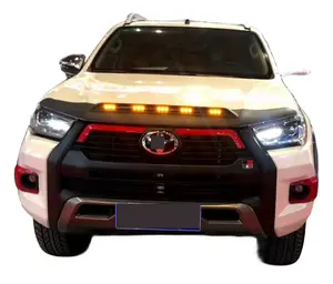 Protection de <span class=keywords><strong>capot</strong></span> en acrylique robuste avec éclairage LED, déflecteur de <span class=keywords><strong>capot</strong></span> et pare-soleil anti-insectes pour <span class=keywords><strong>Ranger</strong></span> - Product Image 3