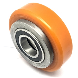 04900239 Ensemble de roue stabilisatrice en PU de rechange pour chariot élévateur électrique et gerbeur Jungheinrich EJE/EJC/ERE - Product Image 6
