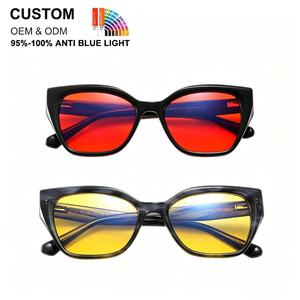 Luxury Full Rim Acetate Eyeglasses High Filter Lens Anti Blue Light Gaming Glasses <strong>Deep</strong> Sleep Glasses Spectacle <strong>Frames</strong> - Product Image 1