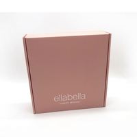 Logo personnalisé, cils, lèvres, brillant, presse sur l'ongle, emballage en papier cadeau, boîte d'emballage en carton ondulé