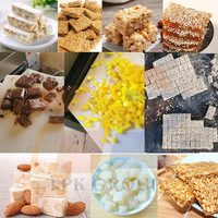 Machine automatique de découpe de bonbons en acier inoxydable, machine multifonctionnelle de découpe de bonbons en cubes pour fruits, gelées, bonbons au lait
