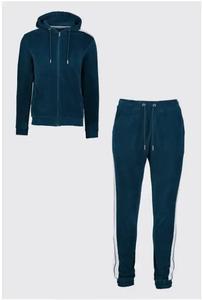 2024 โลโก้ที่กําหนดเองชุดสูทเหงื่อขนแกะชุดติดตามคุณภาพสูงชุดติดตาม Streetwear พร้อมโลโก้ที่กําหนดเอง - Product Image 2