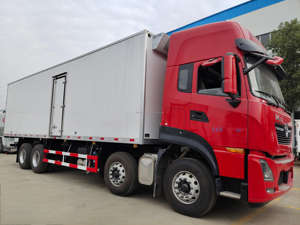 <span class=keywords><strong>Camion</strong></span> <span class=keywords><strong>frigorifique</strong></span> Dongfeng avec <span class=keywords><strong>hayon</strong></span> hydraulique et réservoir de carburant en alliage d'aluminium de 1000 L pour produits frais en vrac - Product Image 4